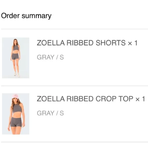 Edikted Zoella Ribbed Set - Image 3