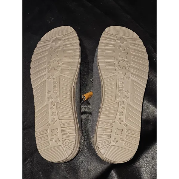 NWOT Hey Dude Womens Washed Canvas Charcoal‎ Wendy Shoes 9 - Image 6