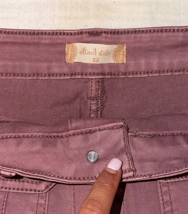 Altar'd State Skirt Denim Mini - Image 2