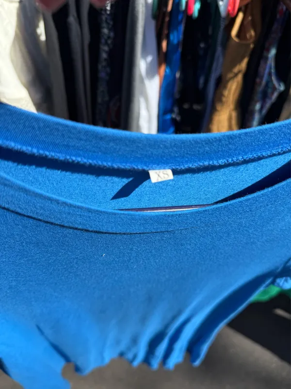Blue t shirt dress Size XS - Image 2