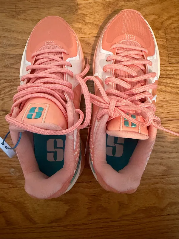 Nike Apricot Sabrina Ionescu Basketball Sneakers - Image 9