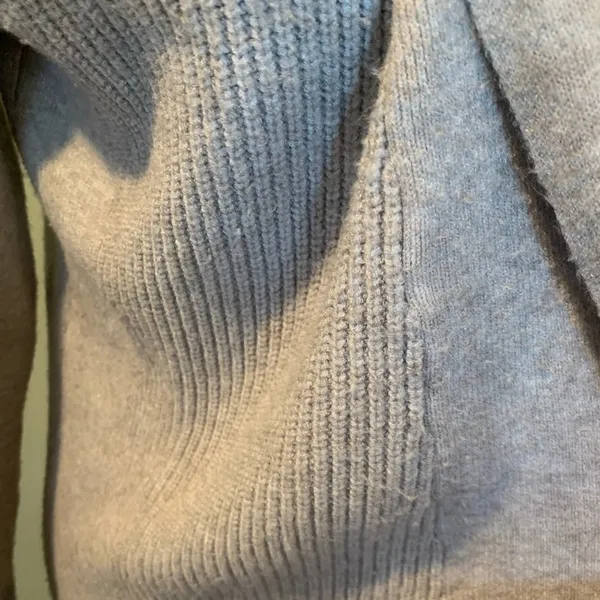 Cyrus Very Warm Cardigan Women’s Size Small Oatmeal Color Open Front - Image 6