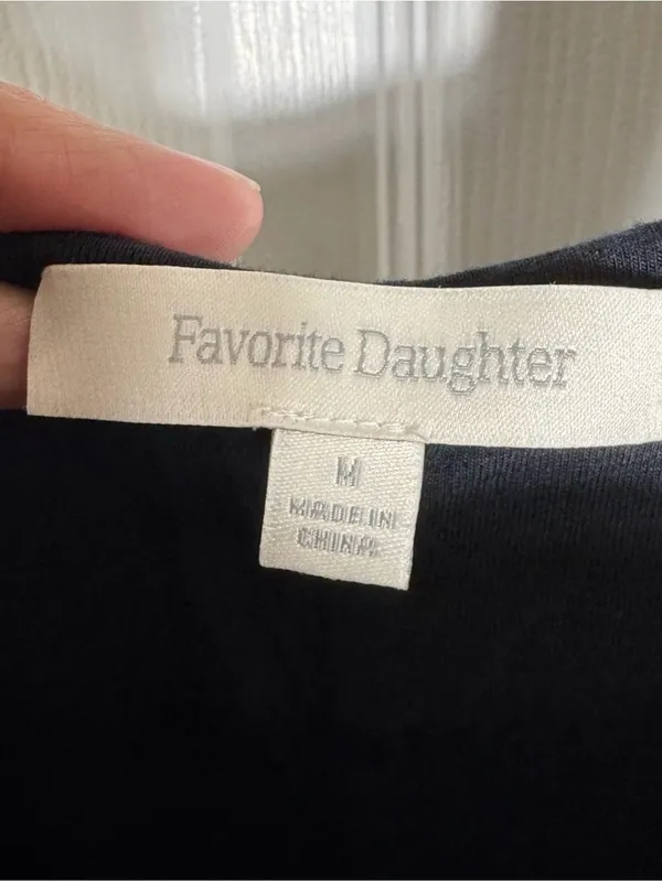 Favorite Daughter Vivien Ruched Black Maxi Dress Formal Cocktail Size Medium - Image 5