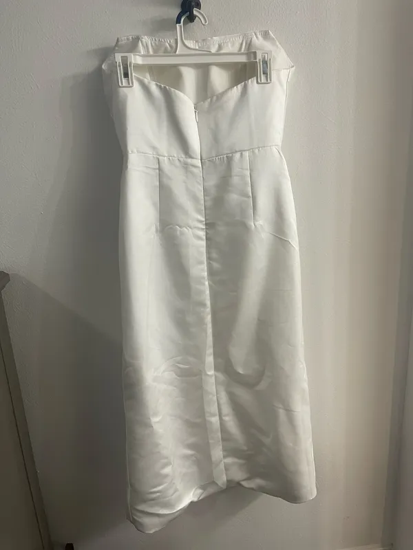 Cocomelody Column Length Tea Dress Bridal - Image 4