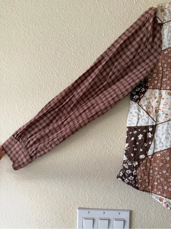 1990s Quilt Piece Shirt Jacket Selected By Ritual Vintage - Image 7