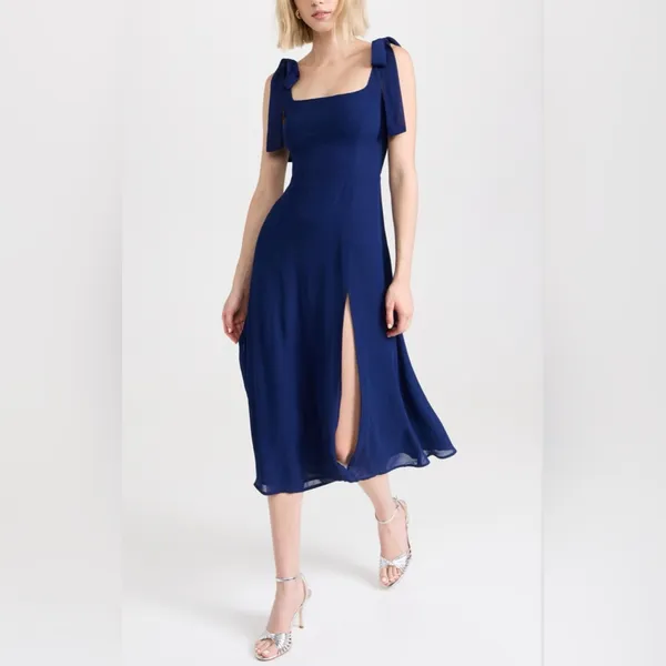 Reformation Twilight Dress in Danube, Size 4, NWT - Image 8