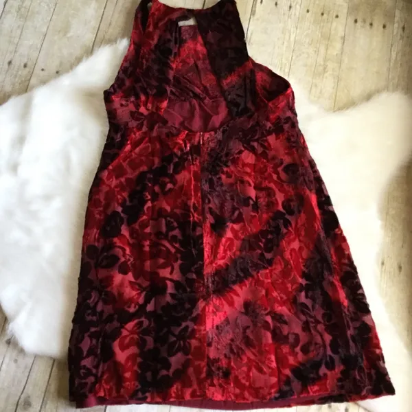 Some Days Lovin REVOLVE Red Burnout Open Back Mini Dress NWT - Image 7