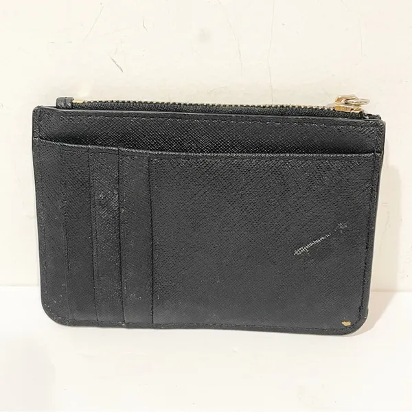 Kate‎ Spade Black Leather Keychain Cardholder Wallet - Image 5