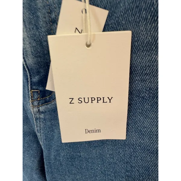 NWT Z Supply Nova High Rise Wide Leg Jean in Fresca size 27 - Image 3