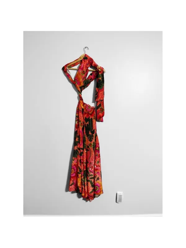 Farm Rio Blooming Gardens Tropical Island Vacation Maxi Dress - Image 3