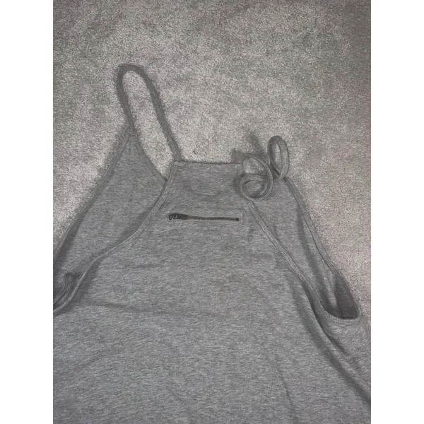 FP Movement Free People Hot Shot Jumpsuit Women's M Gray Harem Romper - Image 12