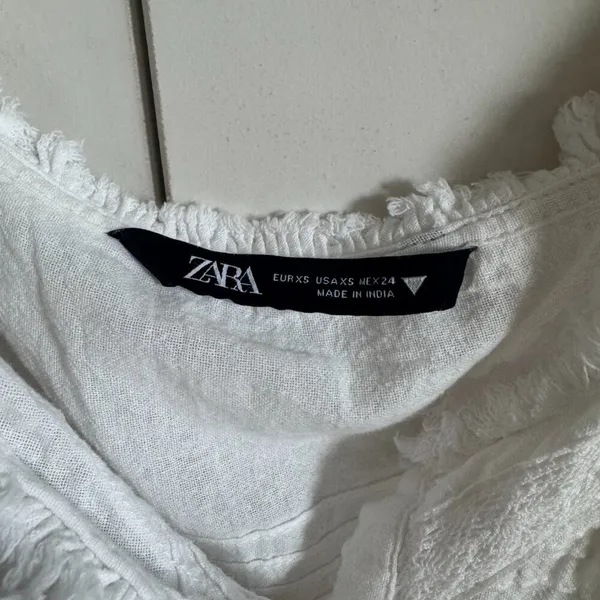 Zara White Top - Image 2