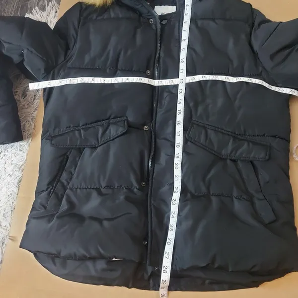 YHK Yihongke Hooded Maritime Puffer Coat XL Streetwear Urban Mobwife Classic - Image 6