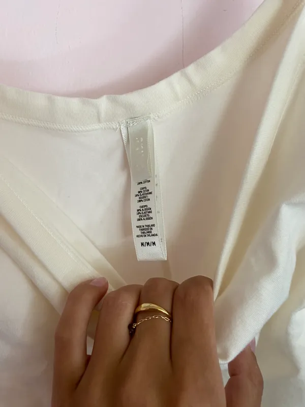 Cotton Jersey Scoop Neck Bodysuit - Image 3