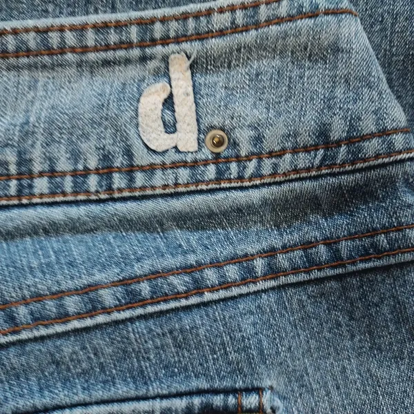 d. jeans Bootcut floral embroidered sz 16 Girlhoodcore feminine grandma 90s Y2K - Image 7