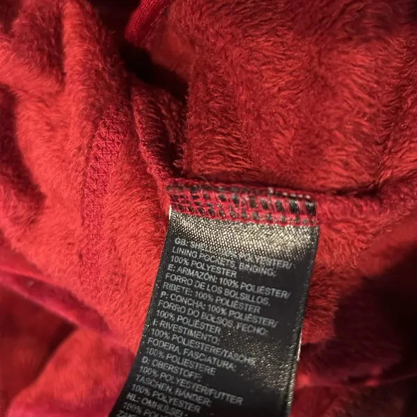 The North Face Helata Triclimate Jacket Women's Burgundy Red Size Large NO HOOD - Image 13