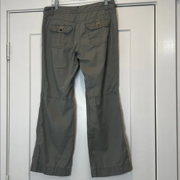 LOFT Gray Marisa Pants size 4. - Image 4