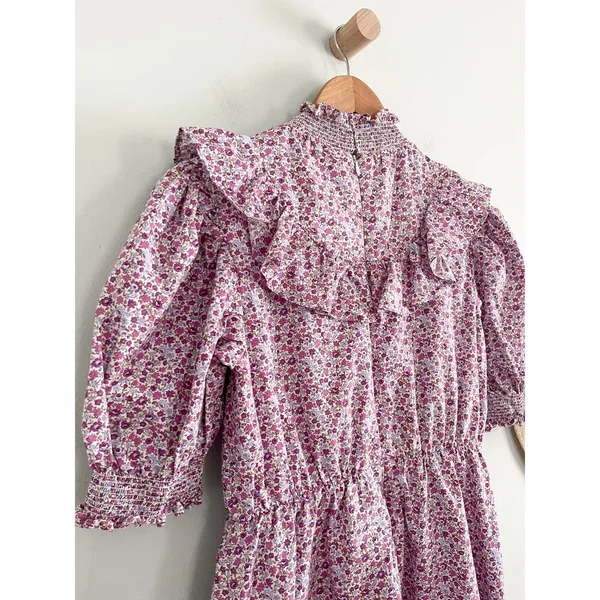 Tuckernuck | Hyacinth House | Purple Floral Periwinkle Mini Dress | Sz XS - Image 10