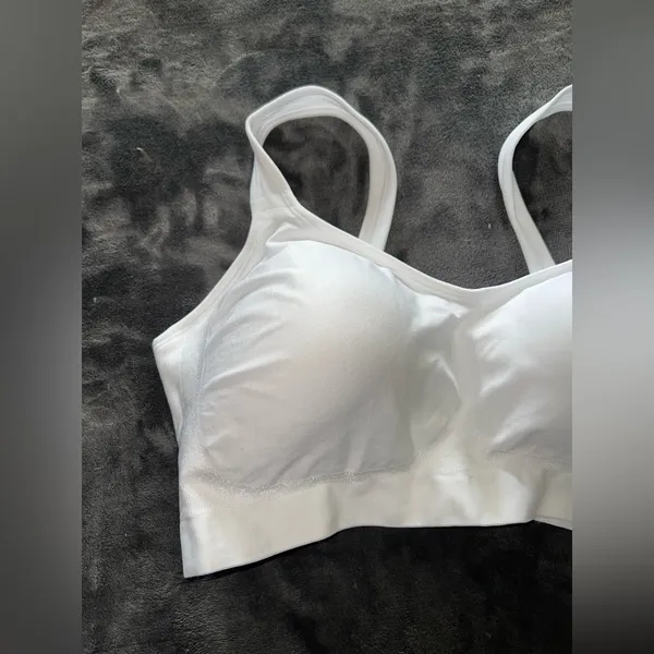 Truekind Daily Comfort Wirefree Shaper Bra in White Size 2XL New with tags - Image 6