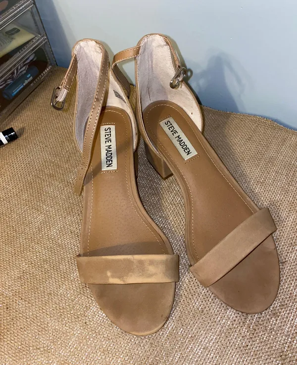 Steve Madden Tan Heels - Image 2