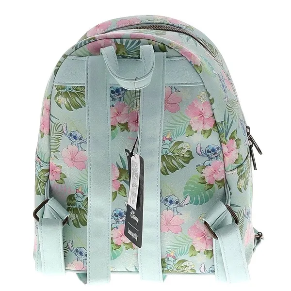 NWT Loungefly x Disney Lilo & Stitch Tropical Friends Floral Mini Backpack - Image 2