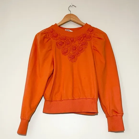 By Anthropologie Embroidered Sweatshirt - Image 2