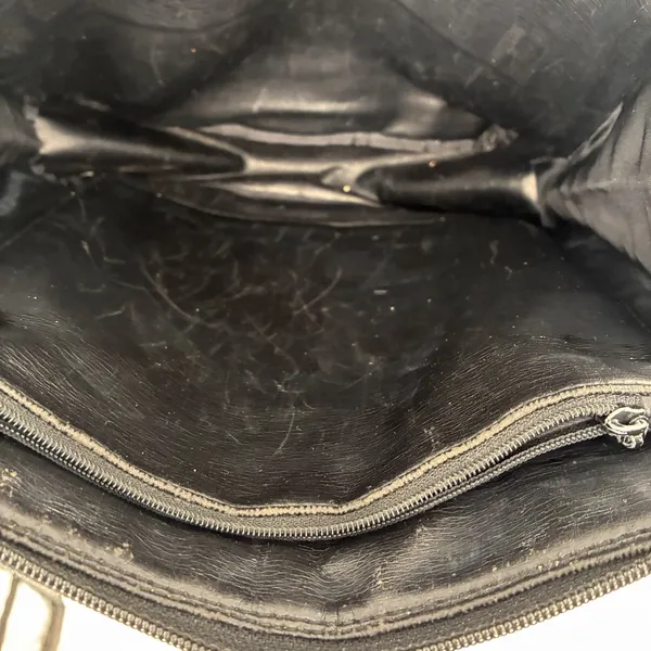 Perlina Black Leather Backpack Purse Women's Shoulder Bag Genuine Leather - Image 8