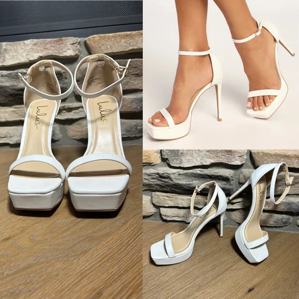 Lulus Size 7.5  bridal engagement heels - Image 2