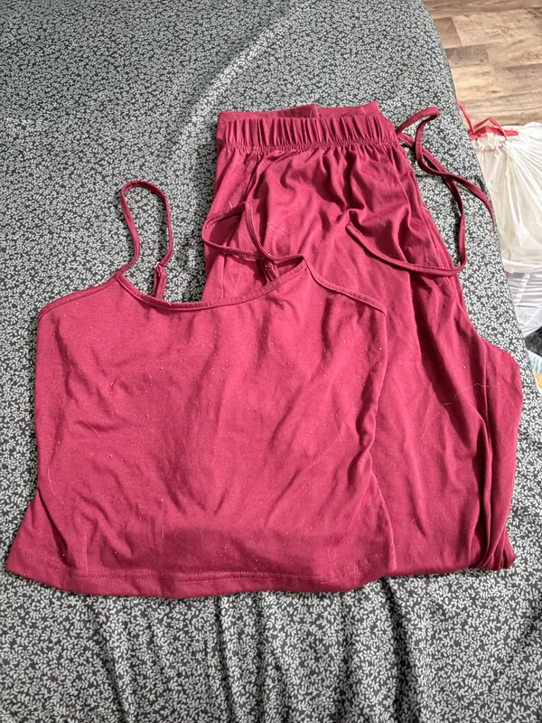 Red Shein outfit set - Image 2