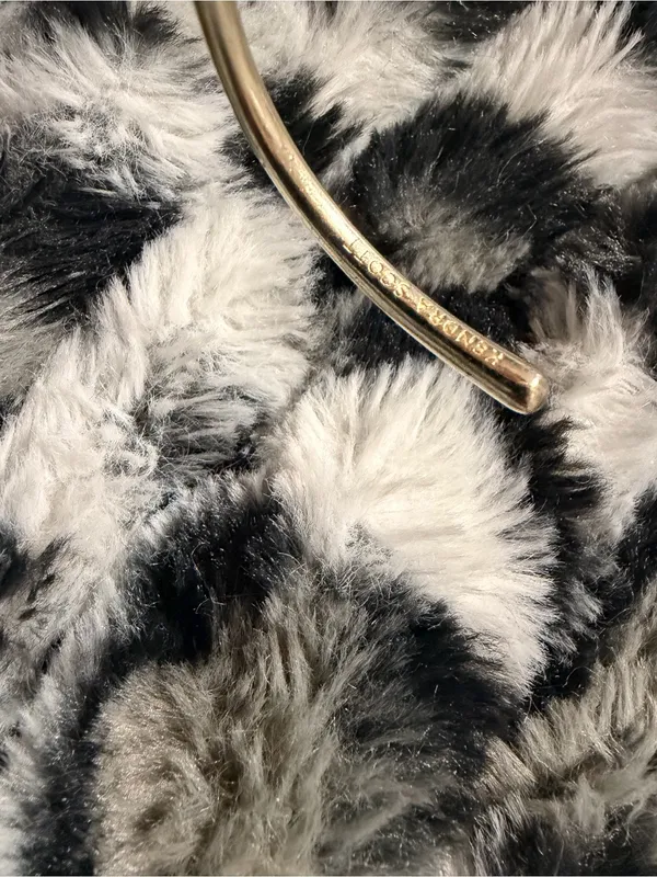 Kendra Scott Gold Pearl Accent Open Cuff Bracelet - Image 3