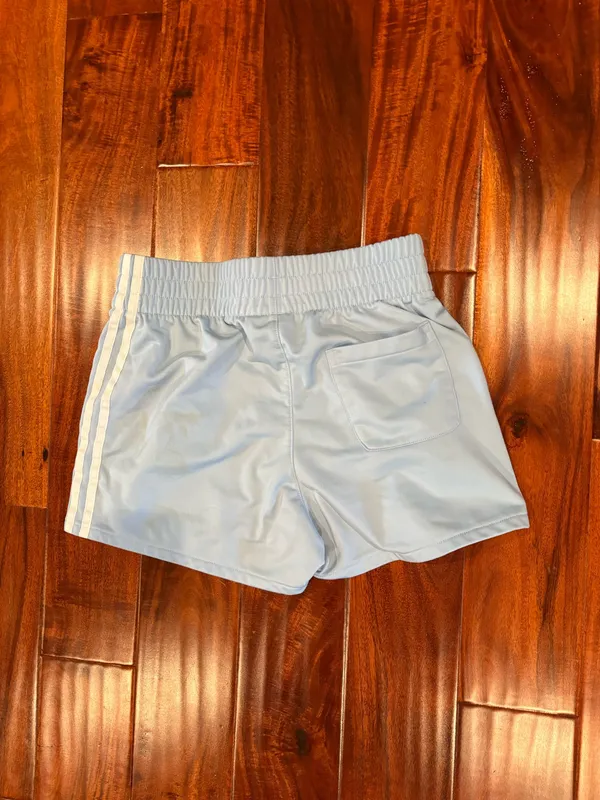 Adidas Light Blue Shorts - Image 2