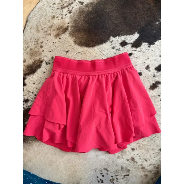 LULULEMON Court Rival High-Rise SkirtLip Gloss‎ Size 2 - Image 3