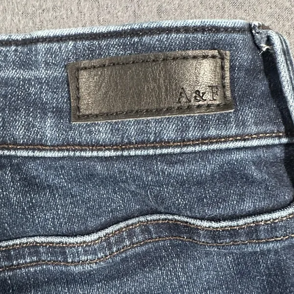 Abercrombie Fitch Simone High Rise Super Skinny Jeans Womens 10 Blue 30 Stretch - Image 12