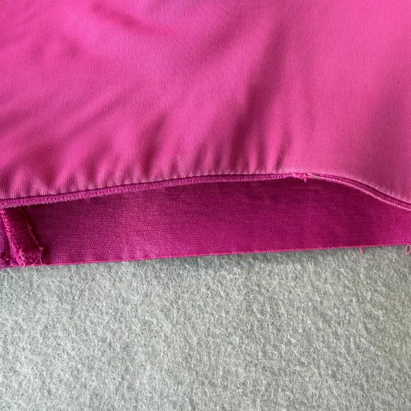 Move Theology Womens Strappy Racerback Sports Bra Magenta Pink Size S - Image 6