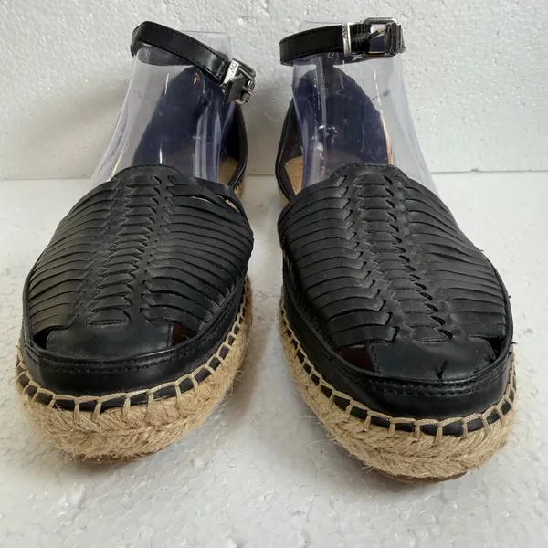 DV by Dolce Vita for Target Espadrille Strap Sandals Shoes Women's 8.5 Black - Image 6