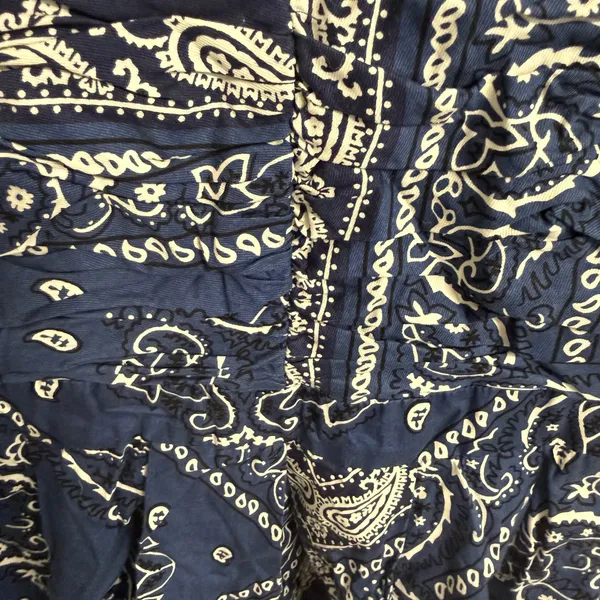 NWT $148 Anthropologie x Holding Horse Flared Bandana Side-Zip Shirt Dress 0 - Image 9
