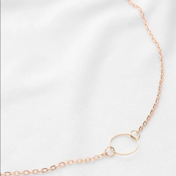 3/$30 💛 Simple Statement Necklace Gold - Image 3