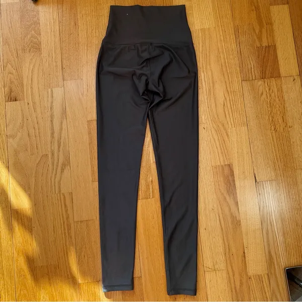 Aerie OFFLINE 7/8 High Rise Leggings Brown Taupe S EUC Athleisure Activewear - Image 2