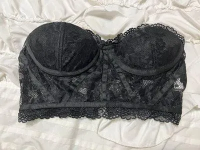 Strapless Top Black - Image 2