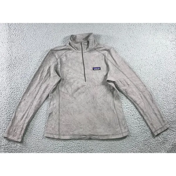Patagonia Micro D Fleece Quarter Zip Women S Grey 26278FA21 Pullover Outdoor‎ - Image 2