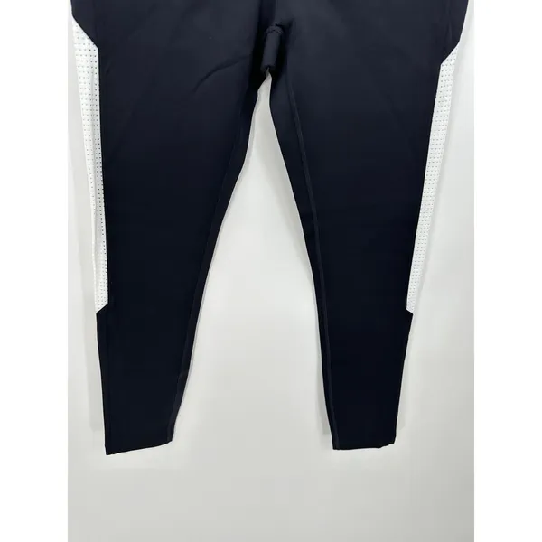 Zyia Active Black Primo Mesh Hi-Rise 7/8 24"‎ Inseam Leggings Womens Medium 8-10 - Image 3