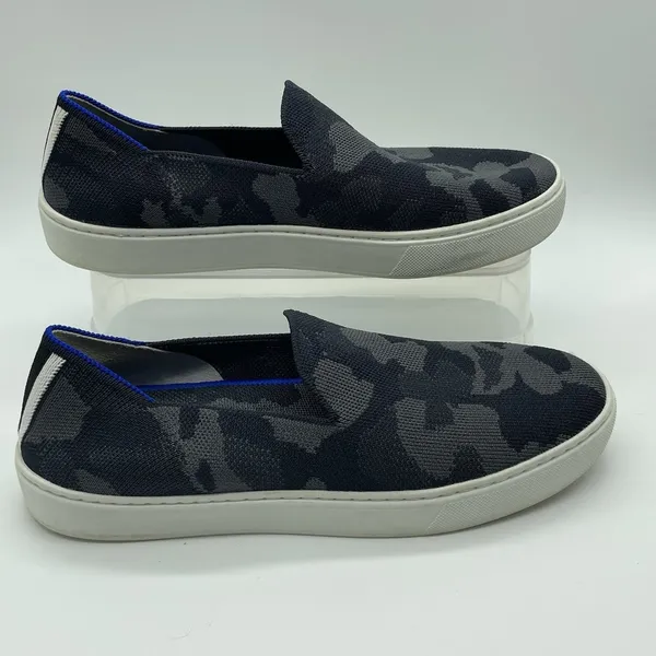Rothys Shoes Women Sz 8 Original Sneaker Gray Camo‎ Comfort Slip On Flats - Image 5