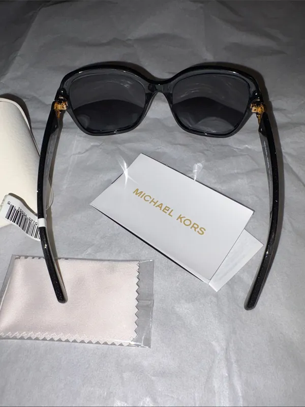 Michael Kors Black Gradient Oversized Sunglasses - Image 4