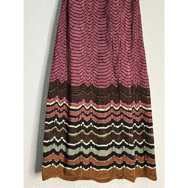 M Missoni zig zag wool blend boho sundress 40 4 - Image 2