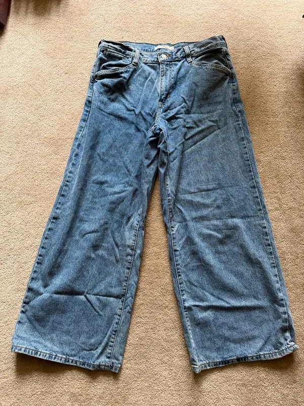 Levi’s Baggy Wide Leg Jeans Women’s Blue - Image 3