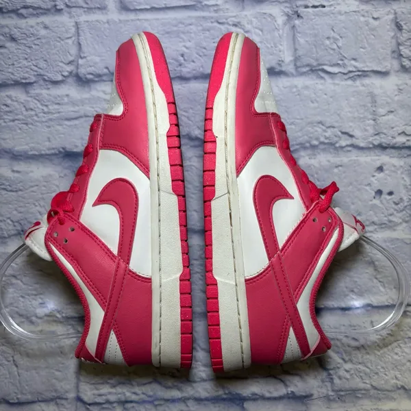 Nike Dunk Low Shoe Next Nature Womens Size 7.5 Aster Pink Sail Leather DD1873600 - Image 11