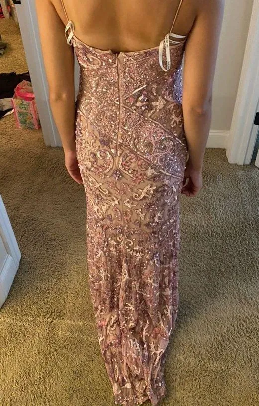 Sherri Hill Beaded Dress - Image 4