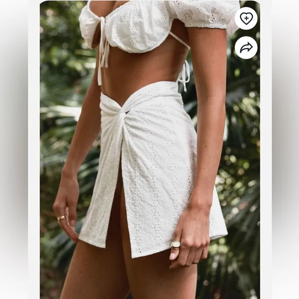 Peppermayo White Broderie Matching Set - Image 8