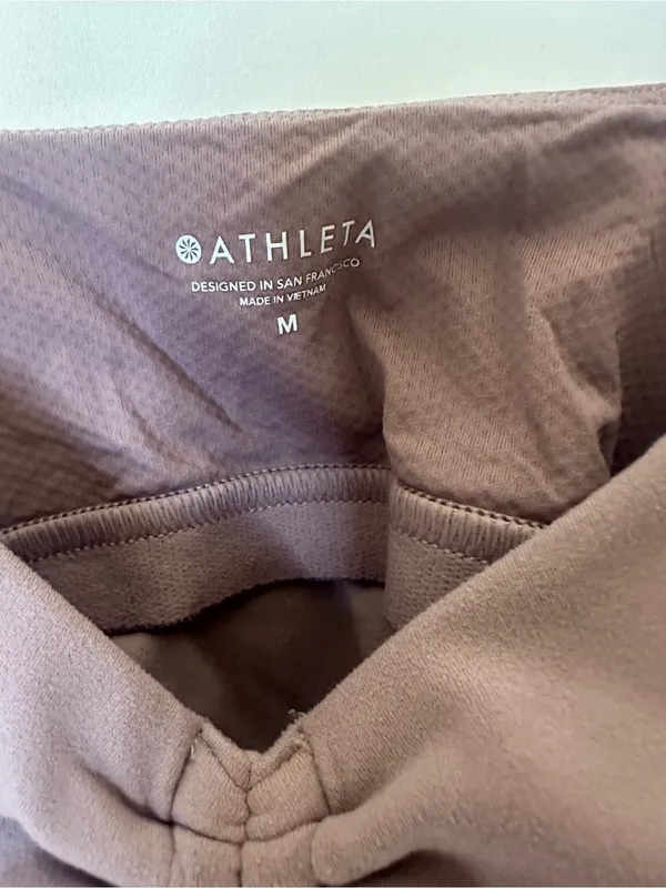 Athleta Dusty Mauve Ruched Cutout Bralette Tank - Image 2