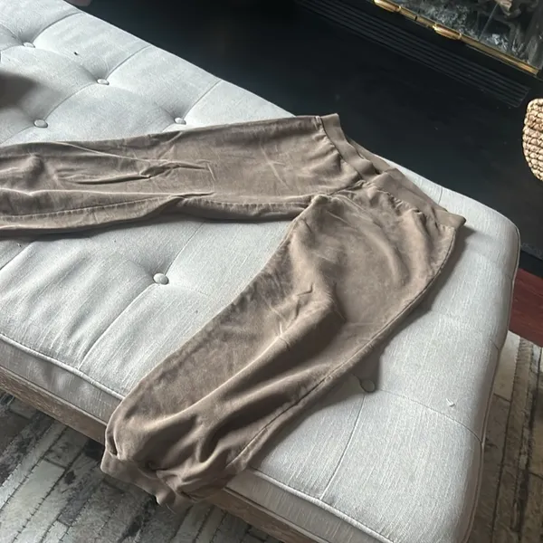 American Apparel Classic Girl Brown Jogger‎ Sweatpants Size Large - Image 2